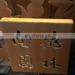 Laser Cut Corten Steel Art Letter Metal Sculpture thumbnail-5