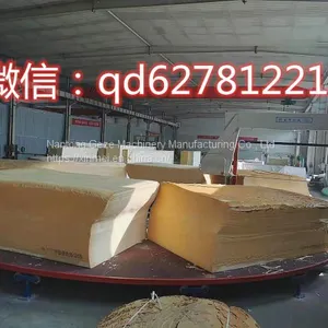 Sponge Disc Flat Cutting Machine High Efficiency Flat Cutting Machine, Turntable Foam Cutting Machine thumbnail-5