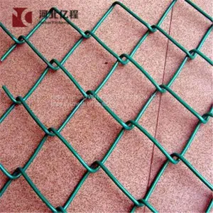50x50mm Diamond Shape Wire Mesh 10x10 Chain Link Fence Panels thumbnail-2