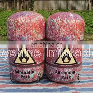 Australia Indoor Inflatable Archery Shooting Brick War Game Bunkers Team Building Equipment Army Paintball Bunker Obstacles Set thumbnail-7