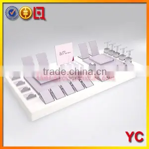 Unique Acrylic Counter Top Jewelry Set Display Stand thumbnail-1