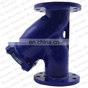 Bundor Casting Flanged End Ansi y Strainer PN16 y Type Strainers Supplier thumbnail-2