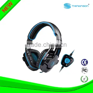OEM LED USB Connector Computer Gaming Stereo Gaming Headphone With Super Bass thumbnail-5
