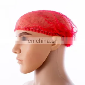 Best Selling Non Woven Head Cover Hair Nets Mob Cap Food Industry thumbnail-4