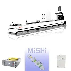 Factory Supplier Quality Assurance Tube Pipe Metal CNC Laser Cutting Machine for Carbon/ Stainless Steel Aluminum Brass thumbnail-3