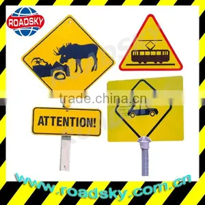 Highly Visible Aluminum Custom Reflective Signs For Warning thumbnail-1