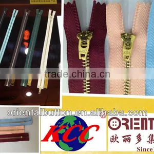 4# Close-end YG Slider Metal Teeth KCC Eco-friendly Zipper thumbnail-3