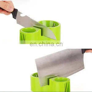Multi-Functional Double Headed Spiral Cutter With Knife Sharpener Vegetable Slicer Cutter thumbnail-5