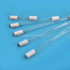 uv Quartz Germicidal Lamp Uvc Quartz Tube High Sterilization UVC Glass Light thumbnail-2