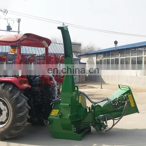 Hydraulic Feed PTO Wood Chipper Shredder BX92R for 80HP Tractor thumbnail-1