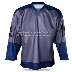 2022 Jersey Hockey Quick-Dry Custom Reversible Hockey And Ice Hockey Jersey Sublimated thumbnail-2