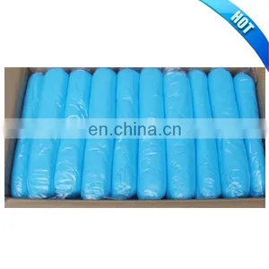 Factory Disposable Shoe Cover Waterproof pe Cpe pp Blue Anti Slip Dust Proof Cheap Bulk Shoe Cover thumbnail-4