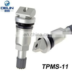 Aluminium Alloy Tyre Tire Valve Stem Tubeless Valves for TPMS Sensor, Valve Stem Repair Kit for Chrysler Jeep Dodge Land Rover thumbnail-1