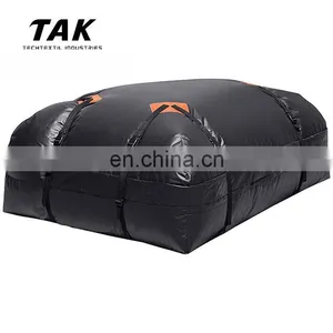 15 Cbft Waterproof Outdoor Camping 4x4 Suv Cargo Auto Car Pvc Tarpaulin Roof Bag thumbnail-4