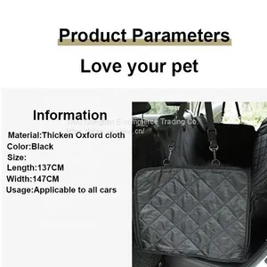 Dog Mats Pet Mats For Teals Model 3/Y/S/X Car Seat Covers For Dog Carpets Universal Animals Hammocks Carpets thumbnail-5