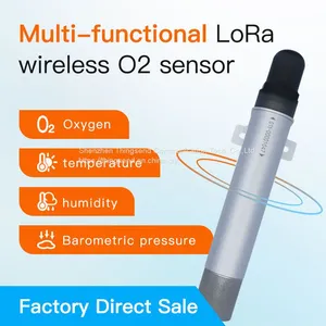 Battery Powered Oxygen Gas Detector Lora Wireless O2 Sensor thumbnail-1
