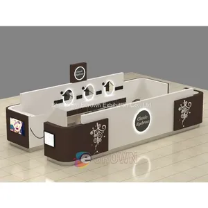 Plante Artificielle Eyewear Round Mirror Wood Eyecare Showcase thumbnail-2