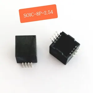 Inductor Housing, 8PIN Common Mode Inductor Housing, Integrated Electrical SMD Housing, Plastic Packaging Housing. WH-9100 Material+C5191 Copper Terminal. Good High Temperature Resistance and Easy Welding. thumbnail-1