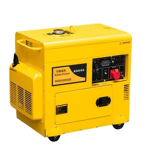 6kw Dual Voltage Silent Diesel Generator 6kva Canpoy Diesel Generator thumbnail-1