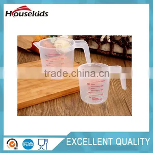 Measuring Cups 3 Piece Plastic Cup Set - Nesting and Stackable: 1 Cup, 2 Cup, and 1 Quart Sizes. Best for Cooking and Baking thumbnail-5