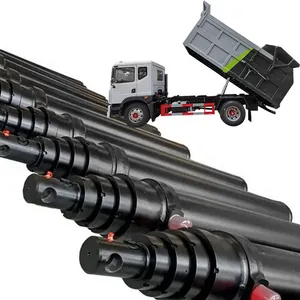 Factory Outlet Customizable Front Top Hydraulic Cylinder Welded 40 Ton Telescopic Hydraulic Loader Cylinder thumbnail-4