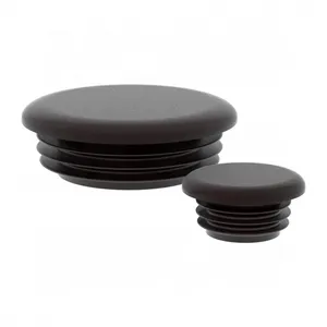 Round Plastic Pipe Insert Cap Tube End 60mm Plastic Tube Caps thumbnail-1