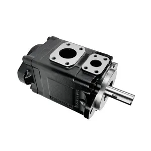 Through-axis Vane Pump T6DR-020-3R02-B20-A1 With Tail Drive Vane Hydraulic Pump T6DR-031-3R02-B20-A1 T6DR-042-3R02-B20-A1 thumbnail-5