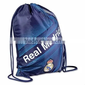 Promotional Heavy Duty Polyester Drawstring Backpack thumbnail-1