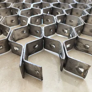 304H Stainless Steel Hexmesh With Bonding Holes /1