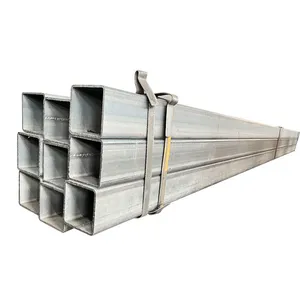 ASTM A106 A36 A53 Q235B Hollow Section Iron Rectangular Pipe Carbon Steel Square Tube Price thumbnail-1