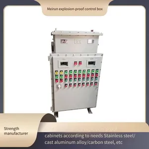 Meirun Cast Aluminum Alloy Explosion-proof Control Box, Special for Flammable and Explosive Environments Such as Petroleum Refining and Chemical Industry thumbnail-2