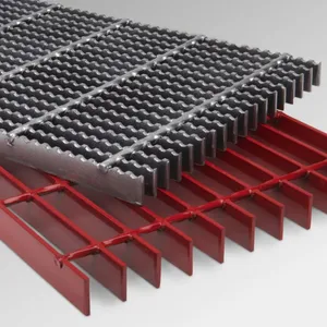 Galvanized Steel Grating Custom Size for Building and Municipal Engineering thumbnail-1