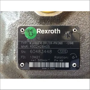 Rexroth 10VSO45DFR1/31R-PPA12N00 Plunger Pump High Performance New Original High Reliability thumbnail-5