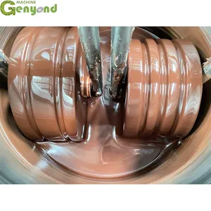 Factory Price for 100L Chocolate Conch Melanger Chocolate Melanger Machine Cocoa Beans Chocolate Grinder 100 kg thumbnail-4