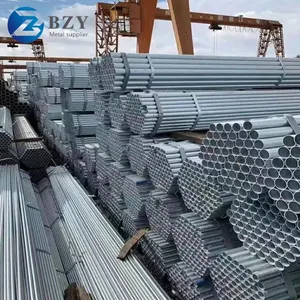 Pre-Galvanized Steel Pipe Round Gi Tubing Welded Steel Pipe thumbnail-2