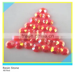 Epoxy Stone AB Red Flatback Round Ss6 2mm 100 Gross Package thumbnail-1