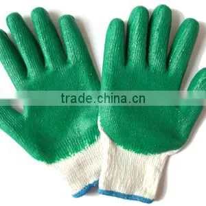 Green Latex Coated Glove thumbnail-1