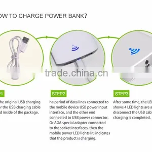 AGA Smart Power Bank 10000mAh Portable Charger for Phone thumbnail-5