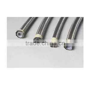 SS 316 Cover Flexible Corrugated PTFE Tube thumbnail-4