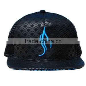 Fancy Fish Scale Printing Snapbacks Flat Bill Baby Hat Wholesale thumbnail-3
