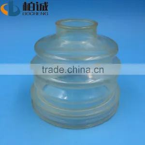 KS 3-layer Long Yellow Transparent Oil Bellows Warp Knitting Machine Spare Parts thumbnail-1