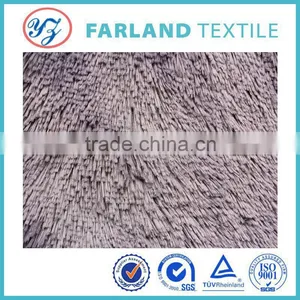 100% Polyester Textile Long Pile pv Plush Fabric thumbnail-4