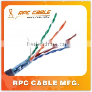 4*2*0.5 Cat6 CCA Copper Coated Alumium Water Proof Lan Cable thumbnail-1