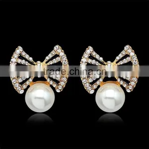 2016 Hot Sell Korean Style Simulated Pearl Earring ForWomen DRJ0548 thumbnail-3