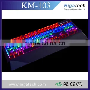 Mechanical Multimedia Backlight Gaming Keyboards pc Keyboard thumbnail-2