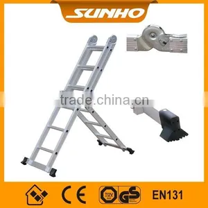 Industrial Extension Combination Step A Shape Aluminium Ladder thumbnail-1