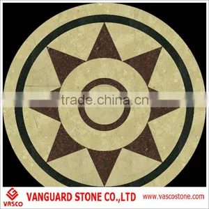 Waterjet Marble Tile Mosaic Medallion thumbnail-1