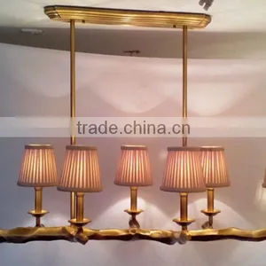 Good Quality Brass Pendant Lamp Simple for Dining Room thumbnail-1