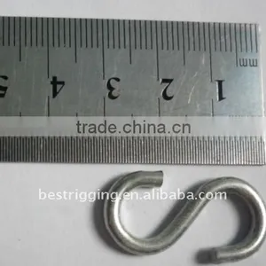 Hot Selling China Supplier Stainless Steel Aisi 316 304 S-Shaped Snap Hook Large Heavy Duty thumbnail-4