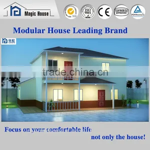 or Very Cheap Economical Modern Light Steel Framing Prefab House thumbnail-1